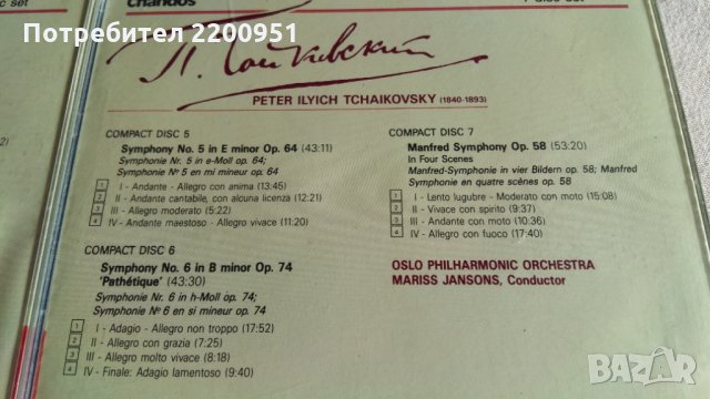 PETER TSCHAIKOWSKY, снимка 9 - CD дискове - 31600182
