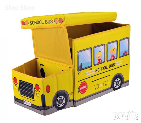 Детски автобус за игра сгъваема табуретка, снимка 7 - Столове - 40121649