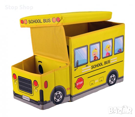 Детски автобус за игра сгъваема табуретка, снимка 7 - Столове - 40121649