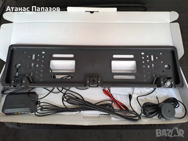 Парктроник в рамка за номера, снимка 2 - Аксесоари и консумативи - 53329606