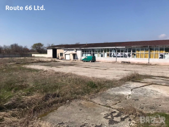 Индустриална база до АМ Тракия – халета 1000 м² + двор 7300 м² – ТИР достъп, снимка 14 - Производствени сгради - 54119859