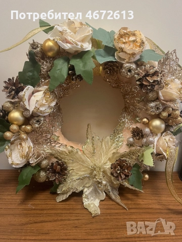 Коледни Венци , коледни кошници, коледни декорации, снимка 8 - Декорация - 52703565