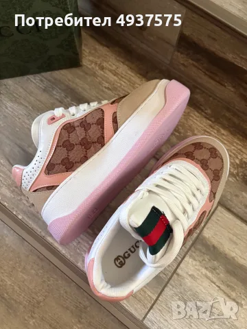 Чисто нови Gucci sneakers , снимка 4 - Маратонки - 55925570