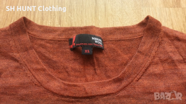 Dressmann 100% Merino Wool размер L / XL блуза 100% Мерино вълна - 1512, снимка 4 - Блузи - 52518749