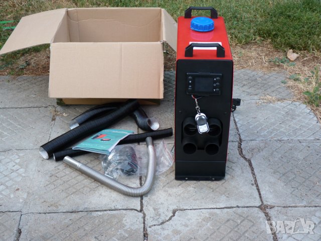 Суха печка на 12V-5 или 8KW четири изхода за топъл въздух