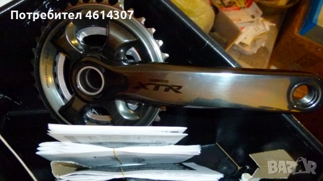 Курбел - Shimano XTR Race M9000 Double Chainset 36/26 X 175mm , снимка 1