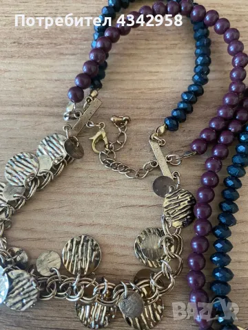 Комплект колие и гривна. Германия. , снимка 5 - Колиета, медальони, синджири - 49411498