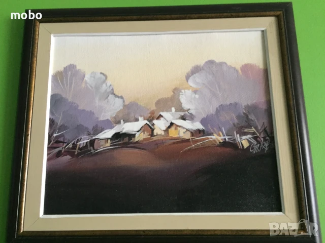 Картина „Настроение“ , акрил/платно, Художник: Стефан К. Карагьозов 