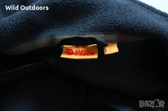 FJALLRAVEN Sten fleece - мъжка поларена горница, размер L, снимка 3 - Спортни дрехи, екипи - 52975851