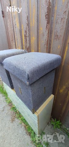 Табуретки 2 броя , снимка 2 - Дивани и мека мебел - 36812140