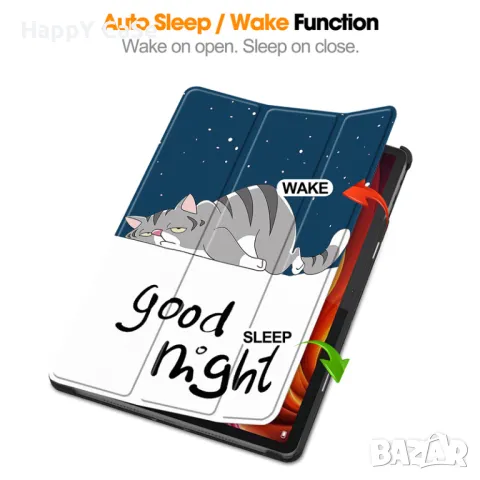 Lenovo Tab K11 Plus / M11 2024 / Кожен калъф смарт кейс за таблет, снимка 10 - Таблети - 48523234