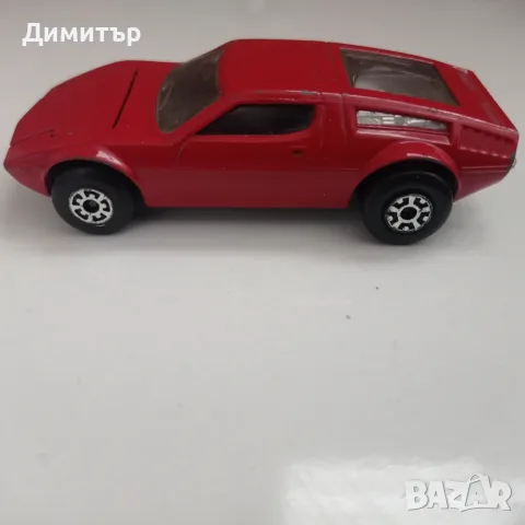 Ретро количка Matchbox Super Kings K-56 Maserati Bora (Made in Bulgaria), снимка 2 - Колекции - 55779691