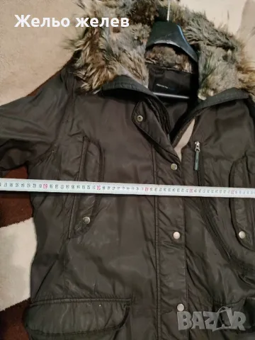 Мъжка парка,L,гугла, заешка кожа, снимка 11 - Якета - 43741124