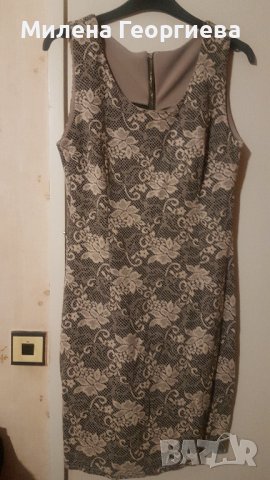 Стилна рокля с жакет - К/кт,р-р С + подарък, снимка 2 - Рокли - 36957262