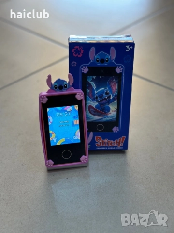 Детски фотоапарат с принтер Стич,Лабубу,Капибара/Camera print, снимка 6 - Фотоапарати - 52517401