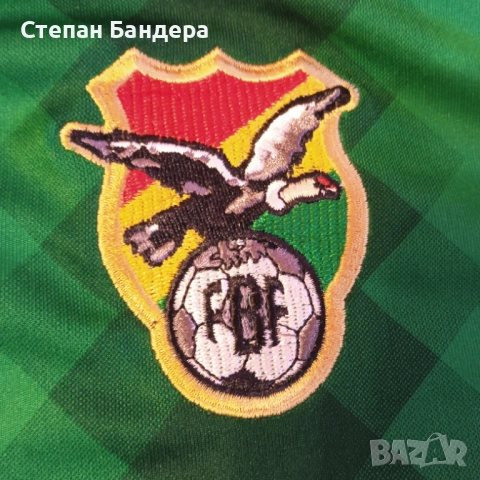 НОВА БЕЗ ЕТИКЕТ BOLIVIA L Marathon FIFA WC2018 CONMEBOL оригинална фланелка тениска Боливия, снимка 6 - Футбол - 53917127