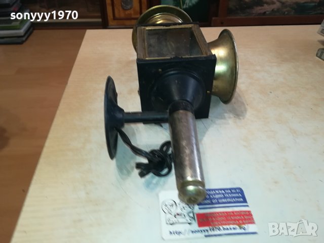 СТАР ФЕНЕР 36СМ ЗА КОЛЕКЦИЯ ДЕКОР ОТ ХОЛАНДИЯ 2202240858, снимка 6 - Антикварни и старинни предмети - 44411893