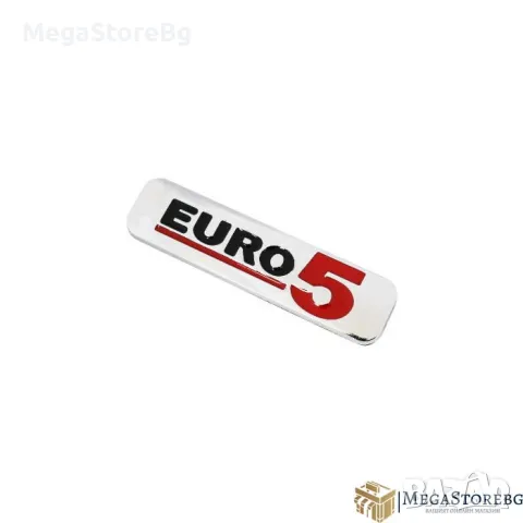 Емблема Euro стандарт 5 100х25мм