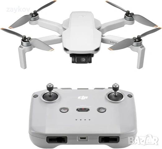 DJI Mini 4K, 4K UHD дрон с камера за възрастни, под 249 г, 3-осна стабилизация с гимбал