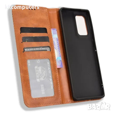 Motorola Edge (2024) 5G Magnetic Кожен Калъф и Протектор, снимка 8 - Калъфи, кейсове - 49920283