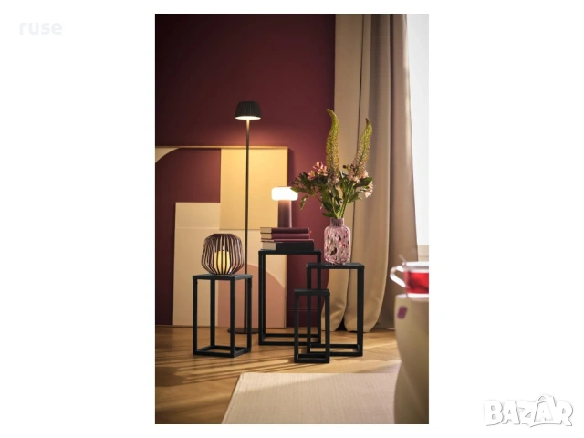 НОВИ! Комплект маси 4 броя 30x30x45см, 25x25x40см, 20x20x35см, 15x15x30см, снимка 8 - Маси - 53935416