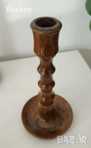 Дървени свещници, снимка 4 - Декорация за дома - 49288961