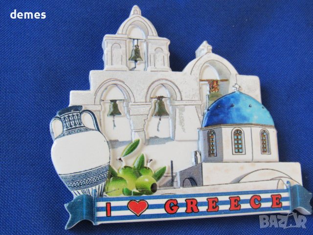 3D магнит от Гърция-серия, снимка 3 - Други ценни предмети - 37847432