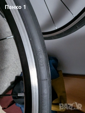 Шосейни Капли Mavic Aksium + Гуми Michelin, снимка 8 - Велосипеди - 53877331