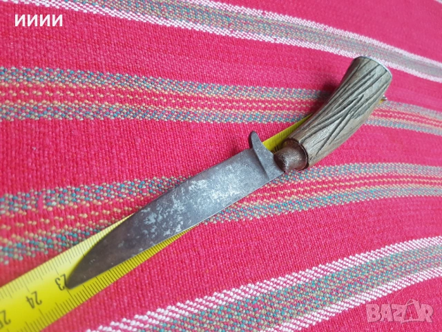 Немски нож кама , снимка 6 - Антикварни и старинни предмети - 53366426