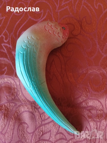 стара руска гумена играчка Папагал , снимка 3 - Колекции - 53969801