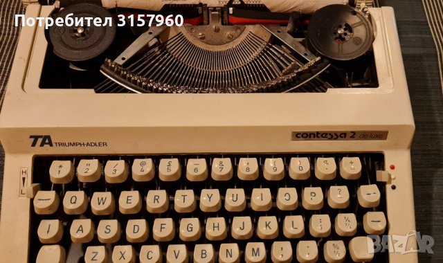 Ретро пишеща машина Contessa 2 deluxe , снимка 3 - Други ценни предмети - 37536591