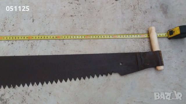 масивна стоманизирана джага, инструмент, бичкия, трион, снимка 3 - Антикварни и старинни предмети - 38211565