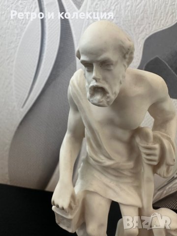 Статуетка алабастър фигура високо  качество Диоген Синопски Гръцки философ фигура скулптора картина