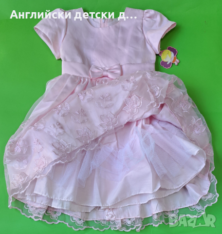 Английска детска официална рокля, снимка 3 - Детски рокли и поли - 33958621