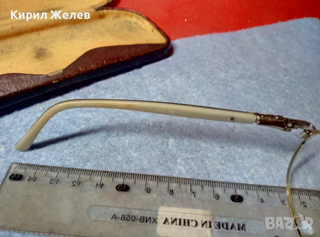 Стари СТИЛНИ ВИНТИДЖ ДИОПТРИЧНИ ОЧИЛА с КРАСИВ РЕТРО КАЛЪФ 19237, снимка 7 - Слънчеви и диоптрични очила - 47465528