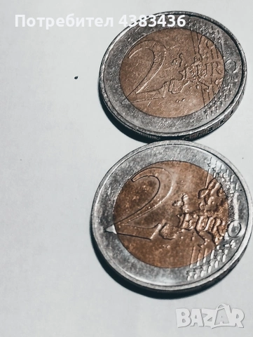 монети от 2 евро, снимка 2 - Нумизматика и бонистика - 53026430
