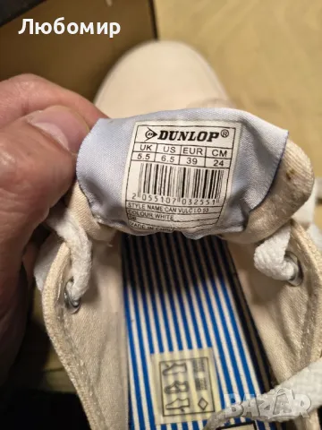 Дамски кецове Dunlop 39 номер , снимка 4 - Маратонки - 49616326