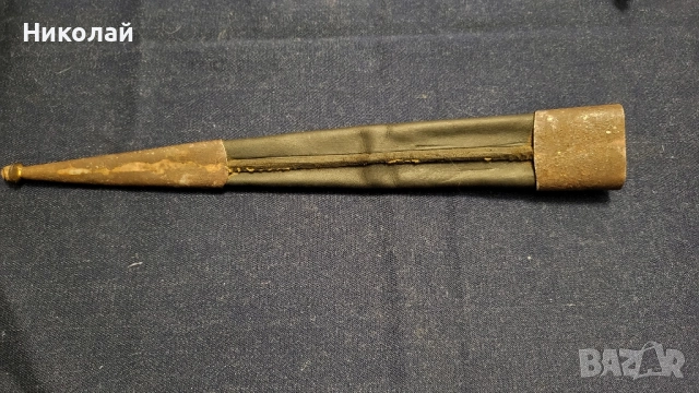 Втулков щик Испания началото на 19ти век рядкост , снимка 4 - Антикварни и старинни предмети - 52373196