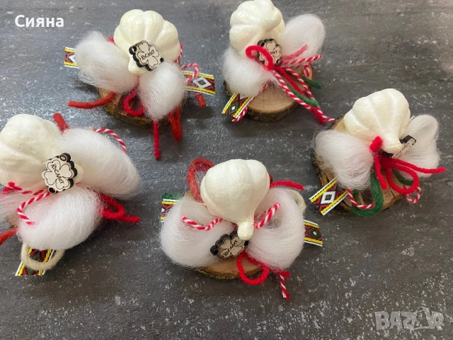 Мартенички ръчна изработка, снимка 3 - Декорация за дома - 53355273