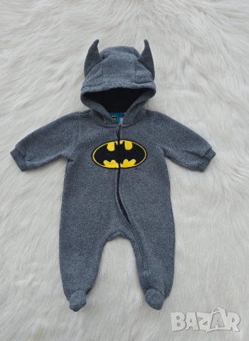 Бебешки ромпър Батман за новородено, снимка 6 - Бебешки гащеризони - 52116312