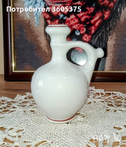 Малка порцеланова стомна , снимка 3 - Антикварни и старинни предмети - 48810360