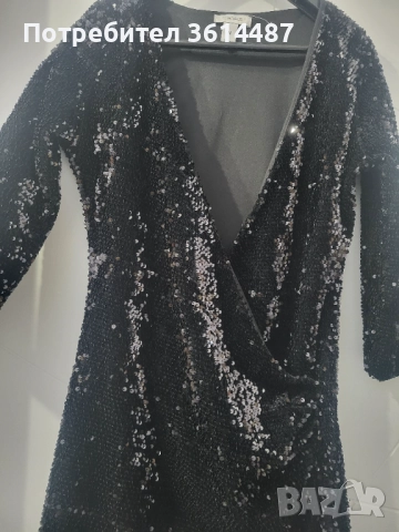 Официална рокля с пайети (нова), снимка 3 - Рокли - 52738413