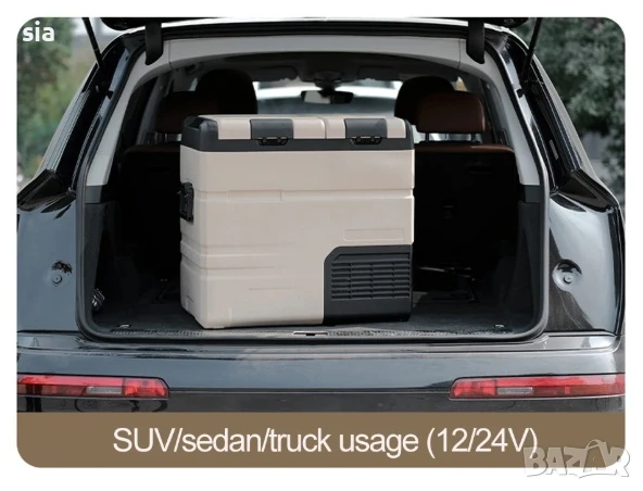 Хладилник за кемпер, каравана, кола или дом с компресор и фризер, снимка 3 - Аксесоари и консумативи - 51271232