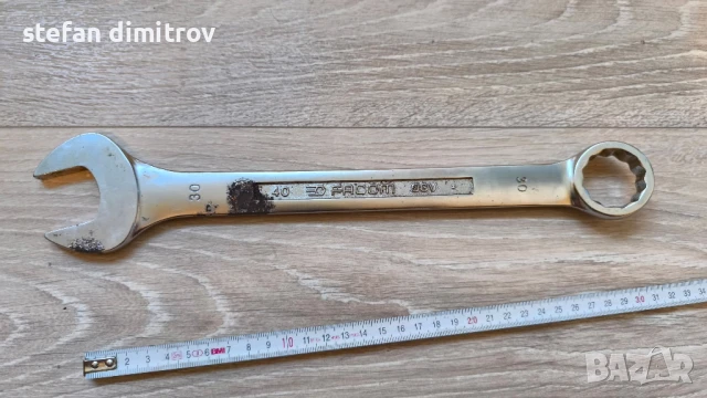  FACOM OGV 40 звездогаечен ключ 30мм, снимка 4 - Ключове - 51014582