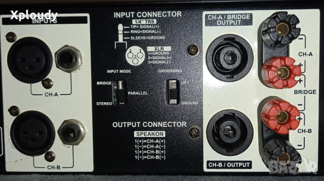 Крайно стъпало Усилвател Thunder BPB-500, снимка 6 - Ресийвъри, усилватели, смесителни пултове - 52856386