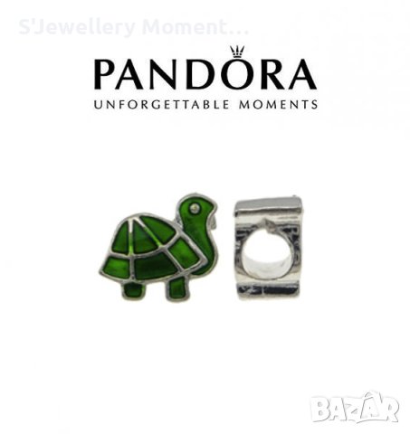 Талисман за гривни Пандора костенурка, снимка 2 - Гривни - 30014579