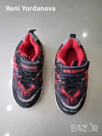 маратонки на спайдър мен за момче 