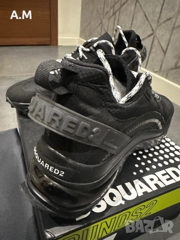 Мъжки маратонки Dsquared2 27,5 см стелка, снимка 3 - Маратонки - 52459948
