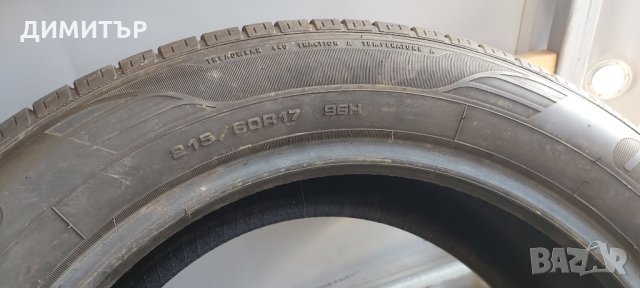 2бр. летни гуми GOODYEAR 215 60 17 , снимка 9 - Гуми и джанти - 31972805