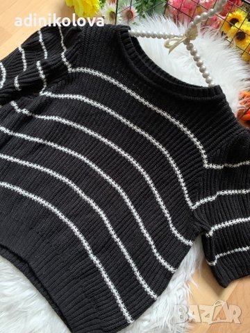 Къс пуловер Веро Мода, снимка 2 - Блузи с дълъг ръкав и пуловери - 42809427